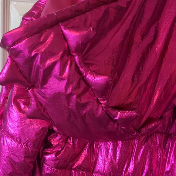 Pink Metallic Ski & Snow Jacket - Picture 6 of 8